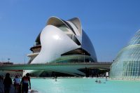 Valencia Opernhaus von Architekt Calatrava