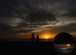 Sonnenuntergang am Strand