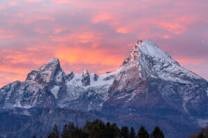 Watzmann von Maria Gern gesehen